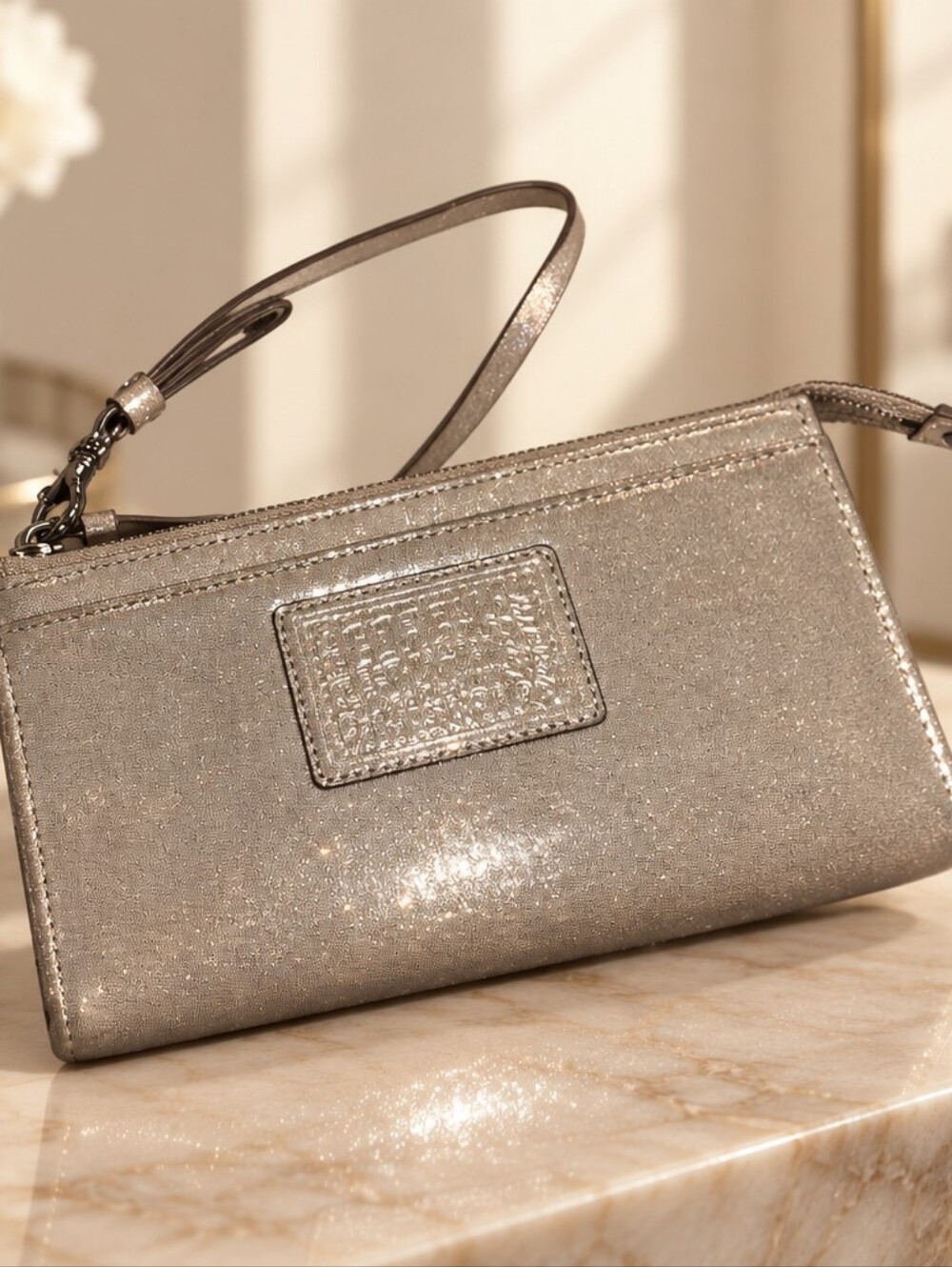 Rare Coach Poppy Wallet Wristlet Bag
